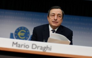 Presiden ECB, Mario Draghi