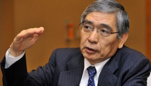 Gubernur BoJ yang baru, Haruhiko Kuroda