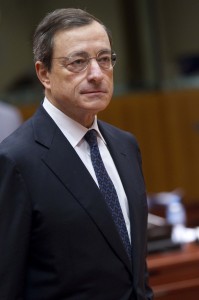 Presiden ECB, Mario Draghi