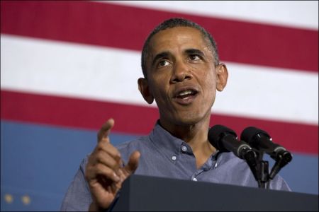 Presiden Barack Obama masih mencari persetujuan untuk melancarkan serangan ke Suriah