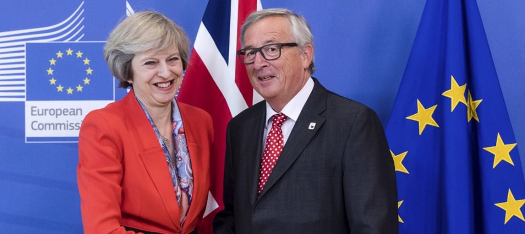 Theresa May & Jean-Claude Juncker