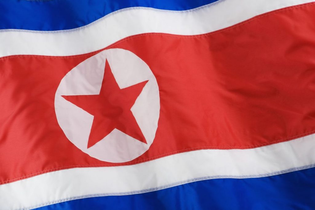 Bendera Korea Utara
